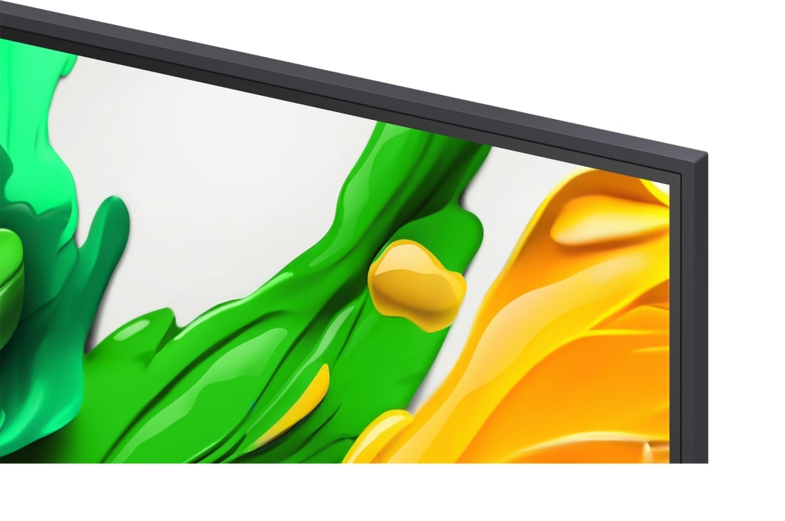 LG 50 colių LG QNED evo AI 4K išmanusis TV QNED87 2025, close up view of edge , 50QNED87A3D, thumbnail 3
