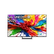 LG 85 colių LG QNED evo AI MiniLED 4K išmanusis TV QNED93 2025, front, 85QNED93A6A, thumbnail 1