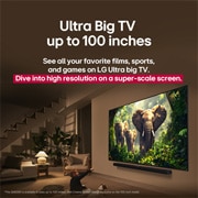LG 55 colių LG QNED evo AI MiniLED 4K išmanusis TV QNED85 2025, Ultra Big TV up to 100 inches, 55QNED85A3C, thumbnail 10
