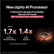 LG 75 colių LG QNED evo AI MiniLED 4K išmanusis TV QNED86 2025, Meitene un suns sēž pie LG QNED TV, kas piestiprināts pie sienas un kurā attēloti trīs ziloņi, kas iet uz āru virs LG Soundbar. Nosaukumā ir runāts par to, kā katra darbība ir aizraujošāka uz liela ek, 75QNED86A3A, thumbnail 10