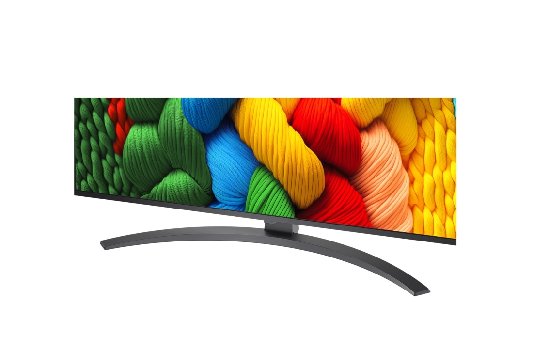 LG 43 colių LG NanoCell AI 4K išmanusis TV NANO81 2025, stand, 43NANO81A3A, thumbnail 3