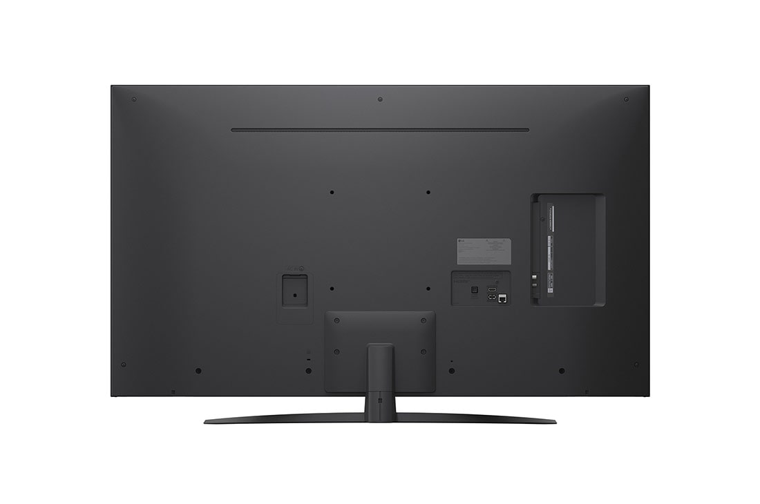 LG 50 colių LG NanoCell AI 4K išmanusis TV NANO81 2025, Vaizdas padalytas per vidurį, parodant prieš ir po Pure Colors in Real 4K. Kairė karuselės pusė yra ryški ir spalvinga, o dešinė pusė – išblukusi. Antraštėje rašoma apie tai, kaip kiekviena scena tamp, 50NANO81A3A, thumbnail 6