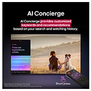 LG 50 colių LG NanoCell AI 4K išmanusis TV NANO81 2025, AI Concierge, 50NANO81A3A, thumbnail 15