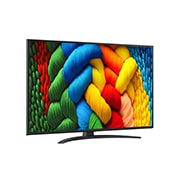 LG 50 colių LG NanoCell AI 4K išmanusis TV NANO81 2025, LG NanoCell NANO80 TV vaizdas iš galo., 50NANO81A3A, thumbnail 2