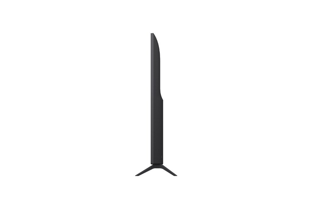 LG 55 colių LG UHD AI 4K išmanusis TV UA75 2025, LG UHD AI UA75 TV vaizdas iš kairės., 55UA75003LA, thumbnail 3