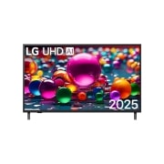 LG 43 colių LG UHD AI 4K išmanusis TV UA74 2025, Front view, 43UA74003LB, thumbnail 1