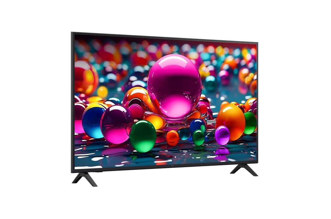 LG 55 colių LG UHD AI 4K išmanusis TV UA74 2025, Left view, 55UA74003LB, thumbnail 2