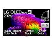 LG 77 colių LG OLED evo AI G6 4K išmanusis TV 2026, 77 colių LG OLED evo AI G6 4K išmanusis TV 2026, OLED77G61LW, thumbnail 1