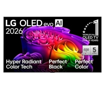 77 colių LG OLED evo AI G6 4K išmanusis TV 20261