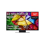LG 50 collu LG Mini RGB evo AI MRGB87 4K viedtelevizors 2026, 50 collu LG Mini RGB evo AI MRGB87 4K viedtelevizors 2026, 50MRGB87B3B, thumbnail 1