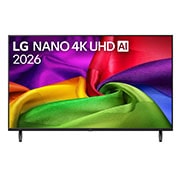 LG 43 col. LG NANO 4K UHD AI NU80 Smart TV 2026, 43 col. LG NANO 4K UHD AI NU80 Smart TV 2026, 43NU800B3LC, thumbnail 1