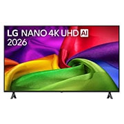LG 55 col. LG NANO 4K UHD AI NU80 Smart TV 2026, 55 col. LG NANO 4K UHD AI NU80 Smart TV 2026, 55NU800B3LA, thumbnail 1