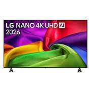 LG 65 col. LG NANO 4K UHD AI NU80 Smart TV 2026, 65 col. LG NANO 4K UHD AI NU80 Smart TV 2026, 65NU800B3LA, thumbnail 1