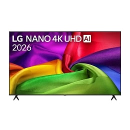 75 col. LG NANO 4K UHD AI NU80 Smart TV 20262
