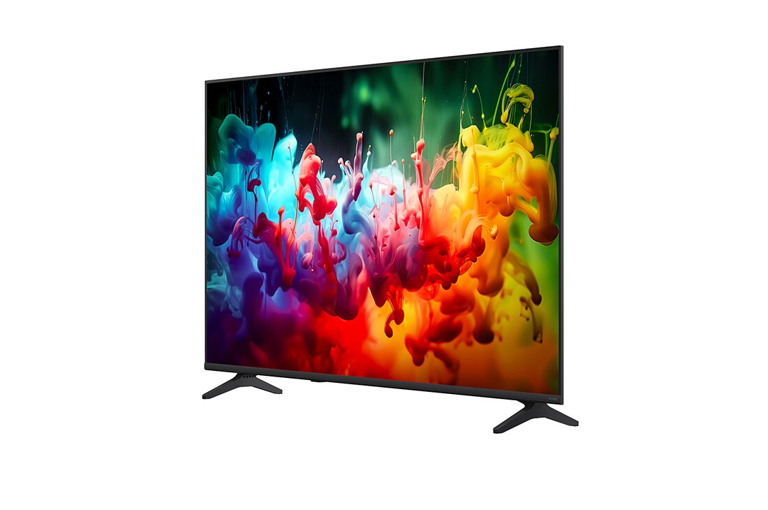 LG 50 colių LG QNED AI Mini-LED QNED70 4K išmanusis TV 2026, 45° side view, 50QNED70B3C, thumbnail 6