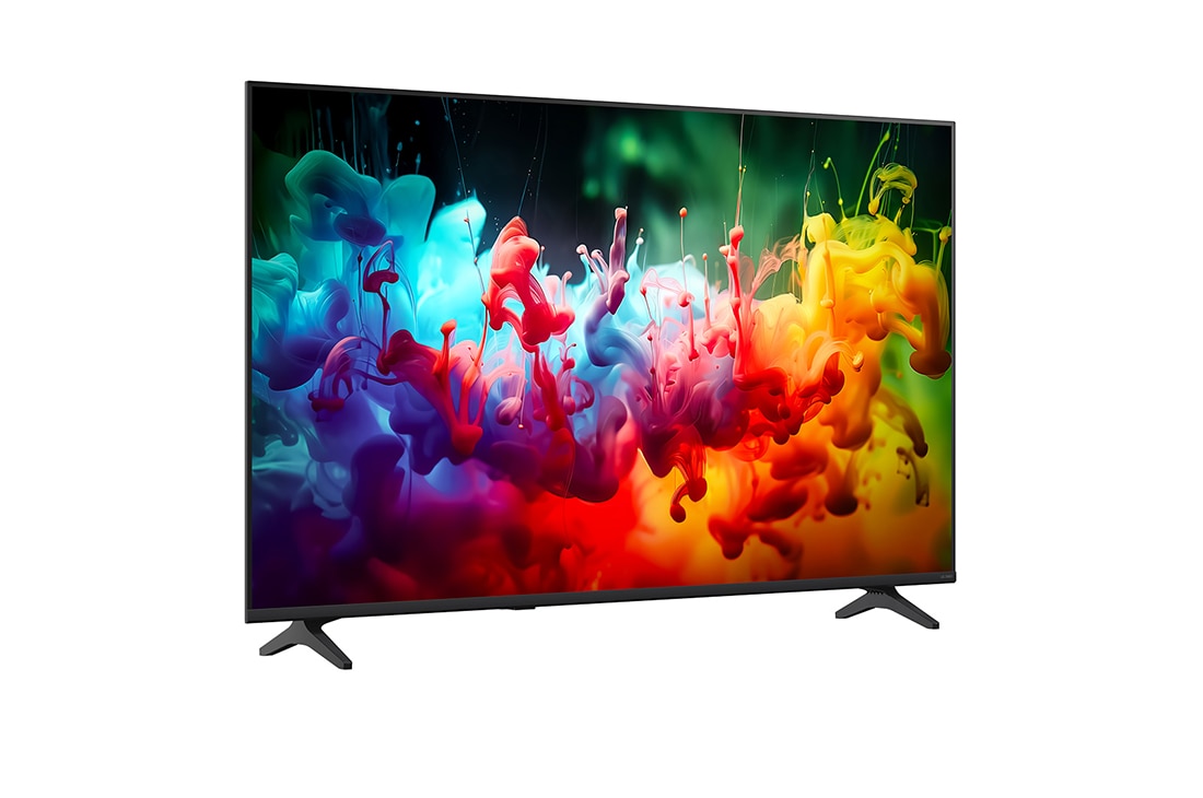 LG 55 colių LG QNED AI Mini-LED QNED70 4K išmanusis TV 2026, -30° side view, 55QNED70B3C, thumbnail 4