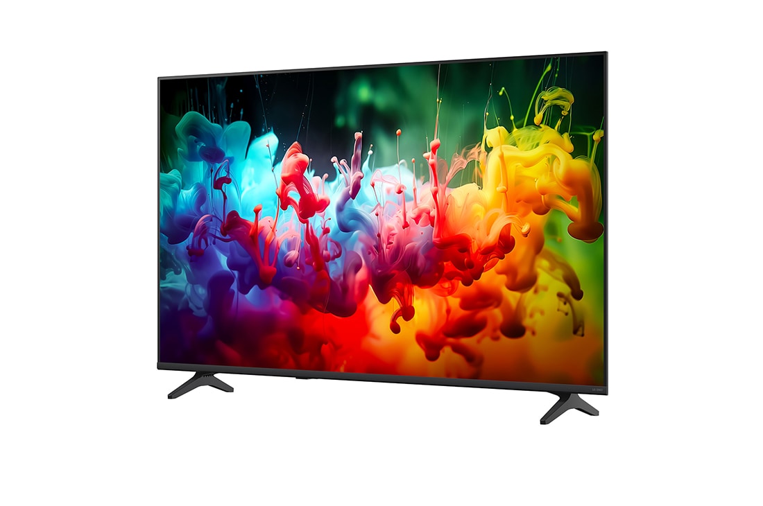 LG 55 colių LG QNED AI Mini-LED QNED70 4K išmanusis TV 2026, 30° side view, 55QNED70B3C, thumbnail 7