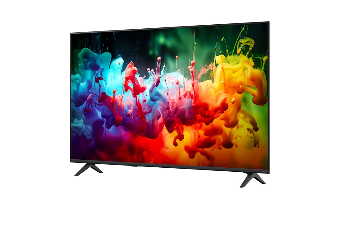 LG 55 colių LG QNED AI Mini-LED QNED72 4K išmanusis TV 2026, 30° side view, 55QNED72B3B, thumbnail 7