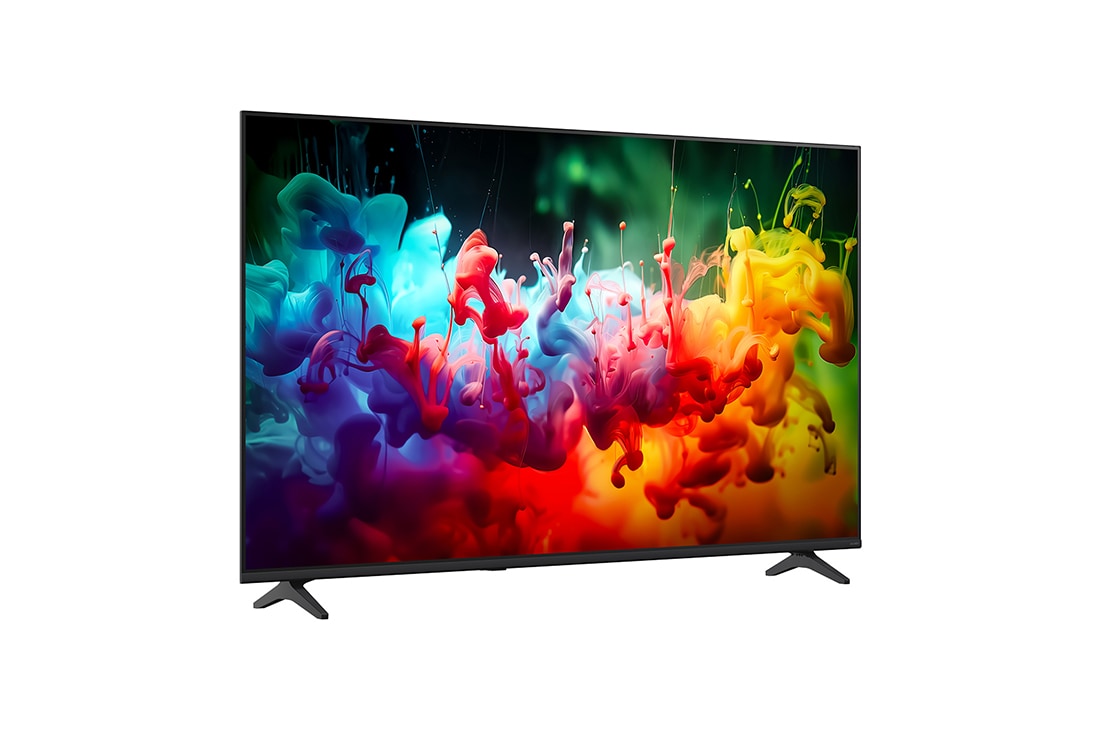 LG 65 colių LG QNED AI Mini-LED QNED70 4K išmanusis TV 2026, -30° side view, 65QNED70B3C, thumbnail 4