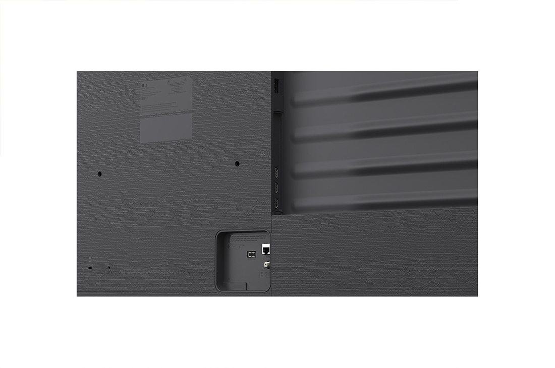 LG 65 colių LG QNED AI Mini-LED QNED72 4K išmanusis TV 2026, back side, 65QNED72B3B, thumbnail 12
