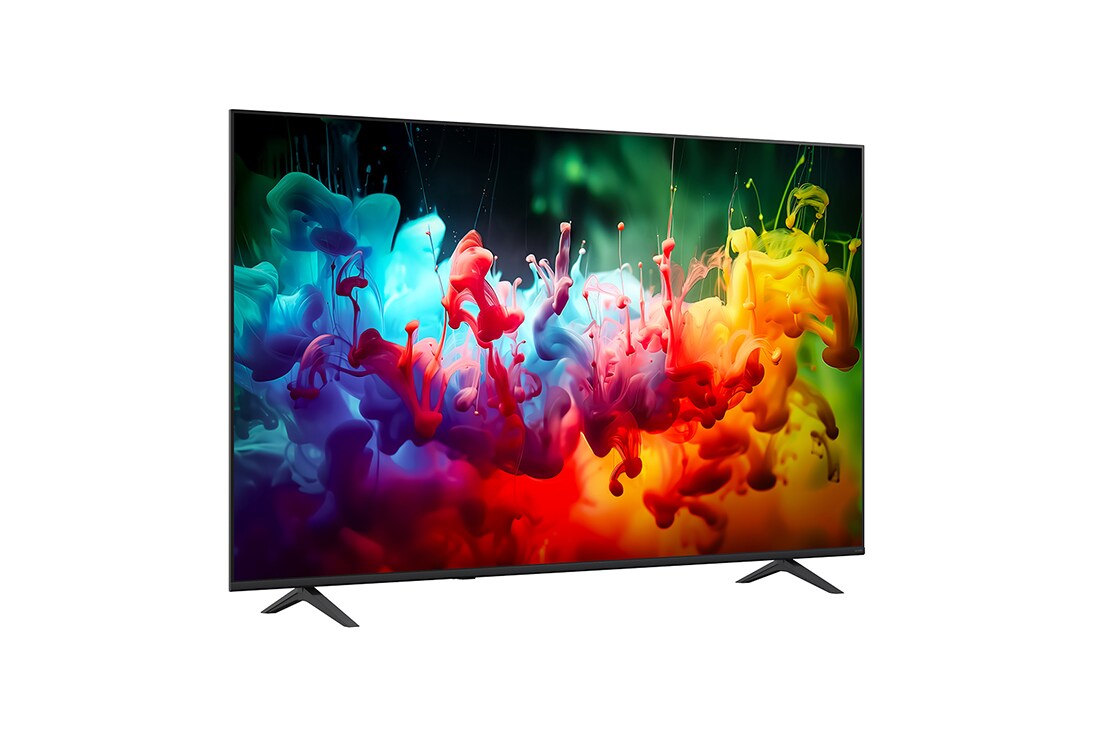LG 75 colių LG QNED AI Mini-LED QNED70 4K išmanusis TV 2026, back side view, 75QNED70B3A, thumbnail 3