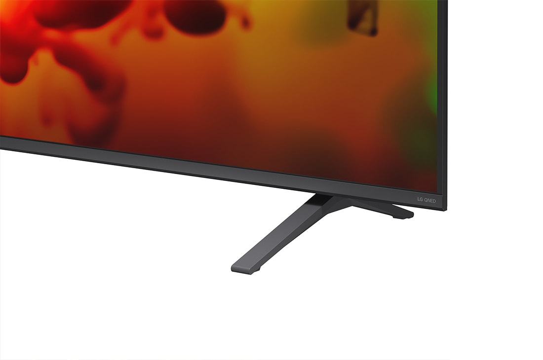 LG 85 colių LG QNED AI Mini-LED QNED70 4K išmanusis TV 2026, 45° side view, 85QNED70B3A, thumbnail 6