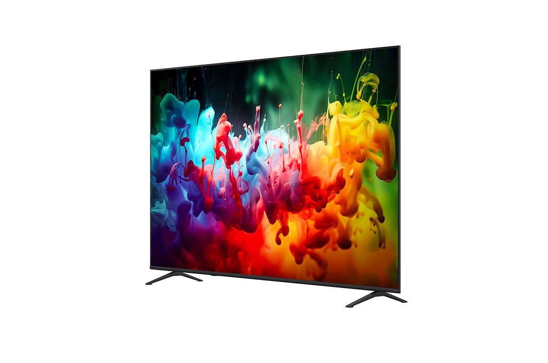 LG 85 colių LG QNED AI Mini-LED QNED72 4K išmanusis TV 2026, 45° side view, 85QNED72B3A, thumbnail 6