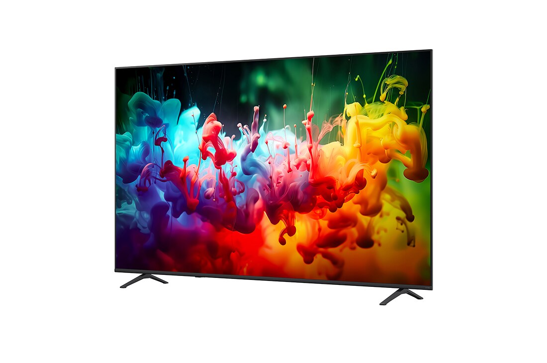 LG 85 colių LG QNED AI Mini-LED QNED72 4K išmanusis TV 2026, 30° side view, 85QNED72B3A, thumbnail 7