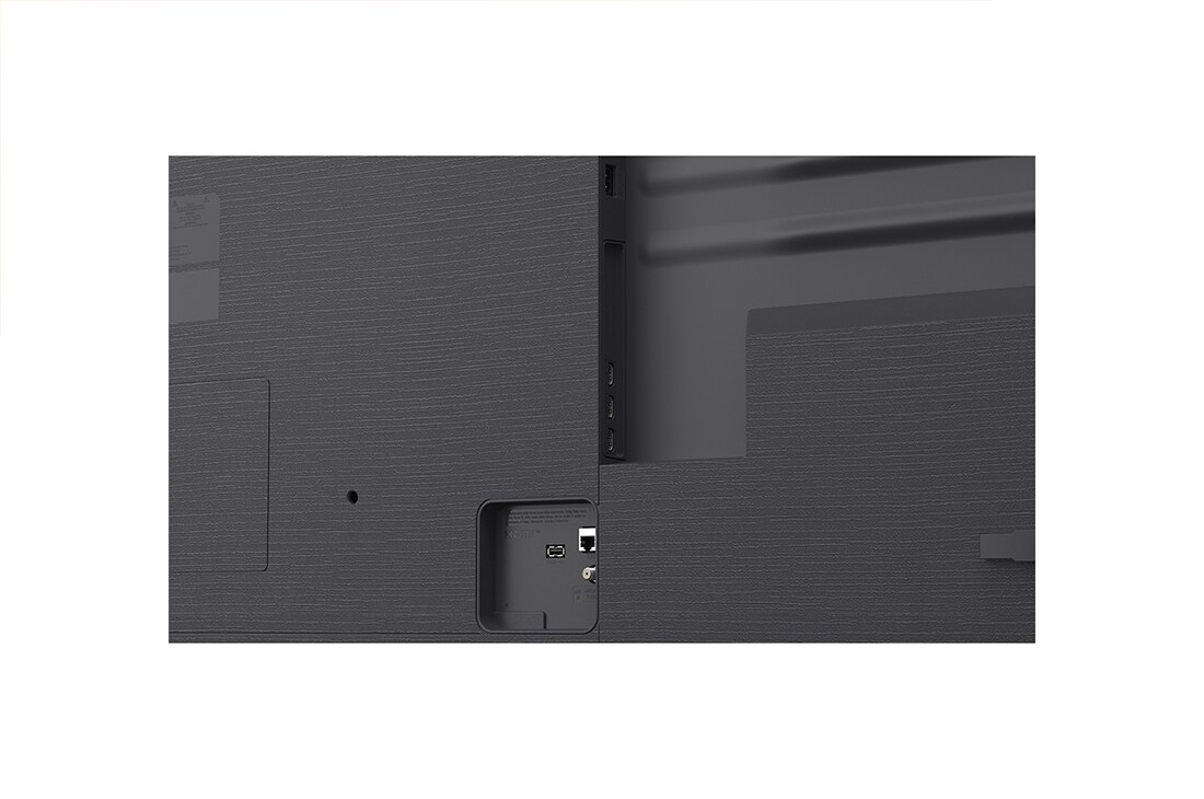 LG 85 colių LG QNED AI Mini-LED QNED72 4K išmanusis TV 2026, back side, 85QNED72B3A, thumbnail 12
