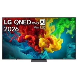 85 colių LG QNED evo AI Mini-LED QNED83 4K išmanusis TV 20262