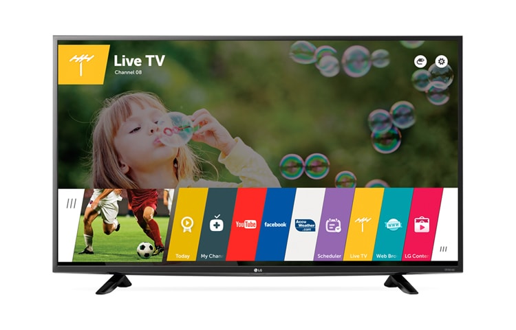 LG 49 colių „Ultra HD“ Smart TV televizorius su „WebOS Lite“ ir integruotu „WiFi“., 49UF6407