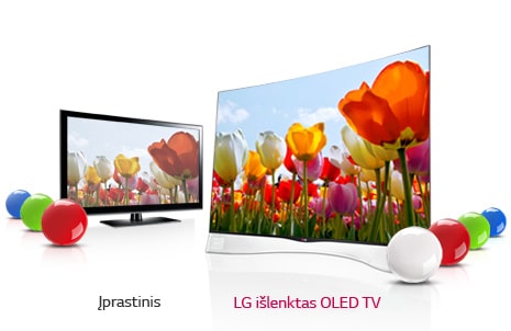 4 spalvų vaizdo elementai