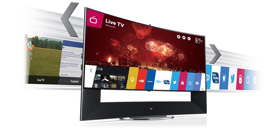 LG „Smart+ TV  televizorius