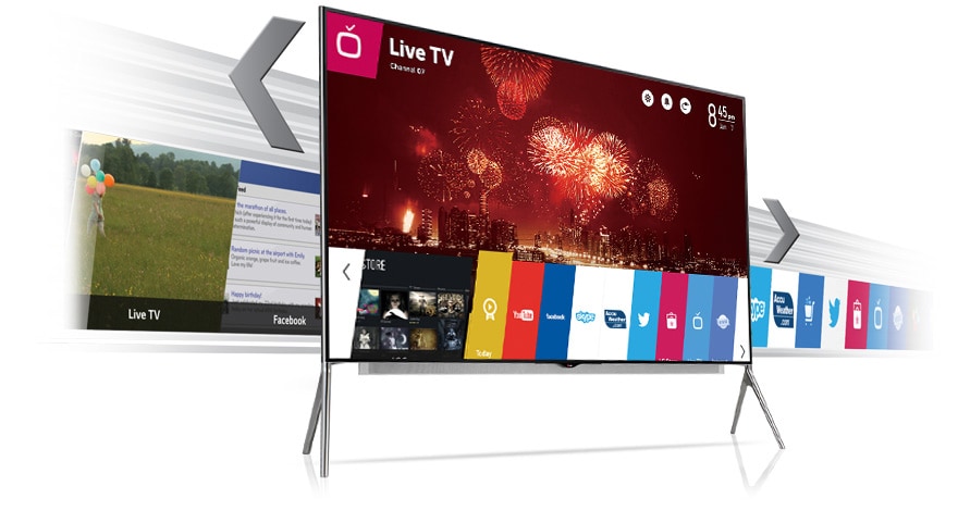LG „Smart+ TV televizorius
