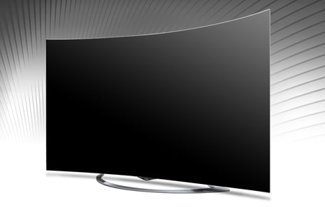 Originalus išlenktas ekranas