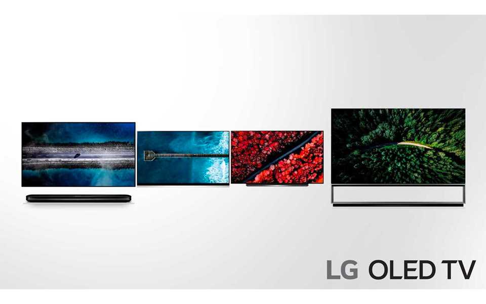 LG OLED televizoriai CES 2019