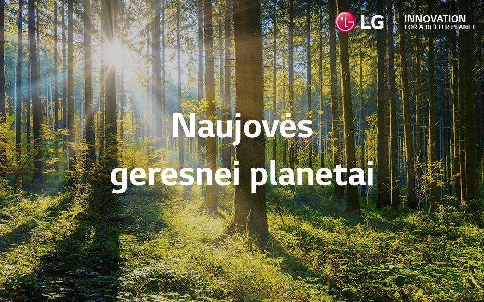 Innovation for a better planet - LG's commitment to creating a more sustainable future | More at LG MAGAZINE
