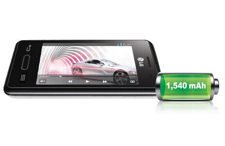 Didelis 1540 mAh talpos akumuliatorius