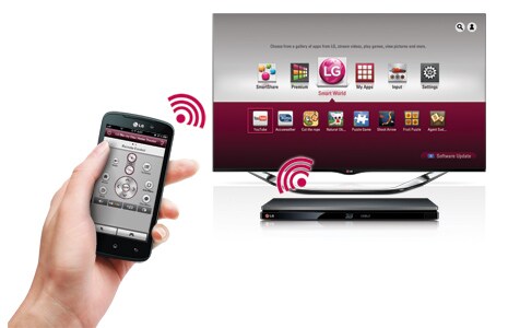 „LG AV Remote programa
