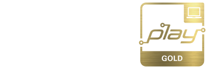 „High Gaming Performance Gold“ sertifikato (TUV) logotipas