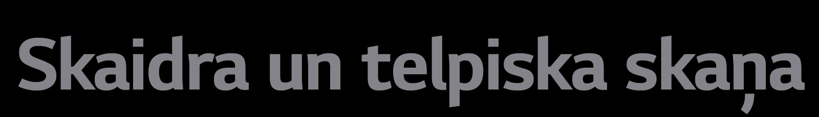 The copy "Clear & Spatial Sound"