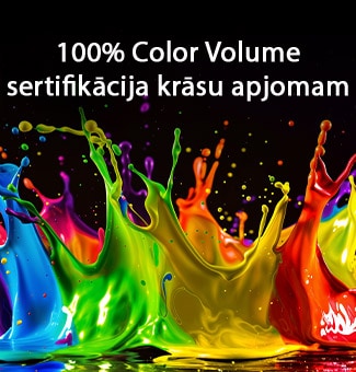 LG QNED evo AI QNED80 Mini LED ar Dynamic QNED Color Pro aizpilda ekrānu ar dzīvīgiem, plūstošiem daudzkrāsainiem, gleznieciskai kustībai līdzīgiem uzplaiksnījumiem, demonstrējot uzlabotu krāsu spilgtumu, kas sertificēts 100&nbsp;% krāsu apjomam (100% Color Volume).