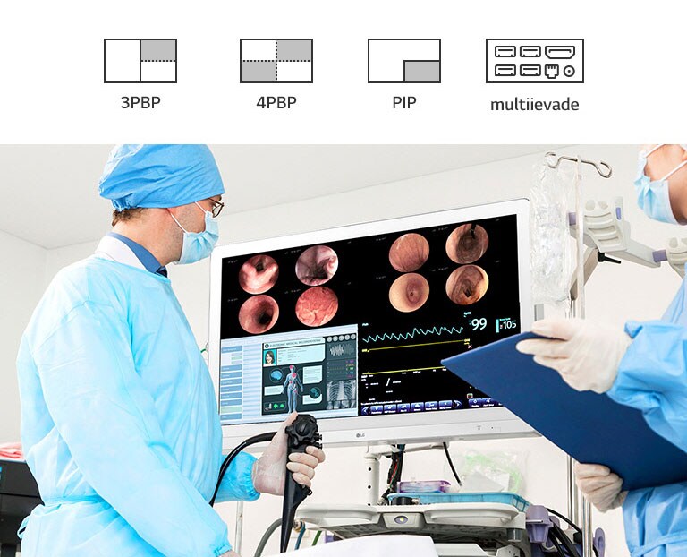 Vairāki signāli vienā ekrānā