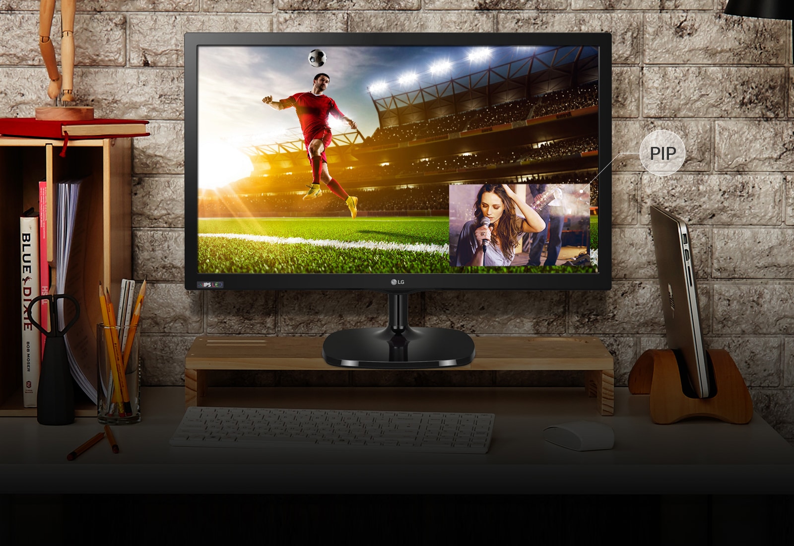 Nautige üheskoos telerit ja monitori