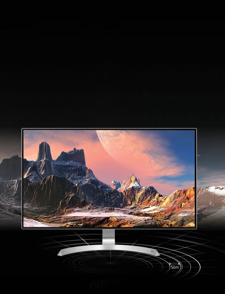 Monitors ar 4 ļoti plānām malām un statīvu ArcLine2