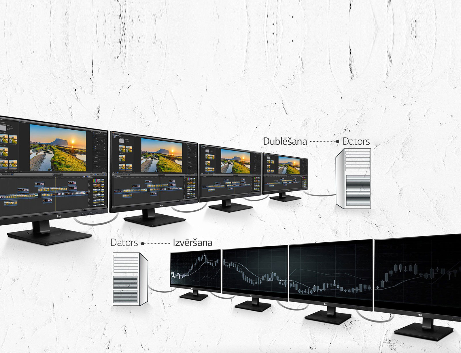 Viegli dublēt un izvērst ekrānu ar ziedlapķēdi1