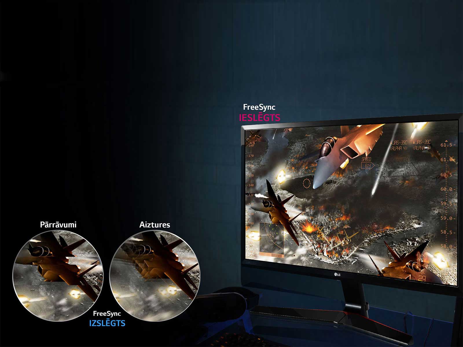 Tehnoloģija AMD FreeSync™1