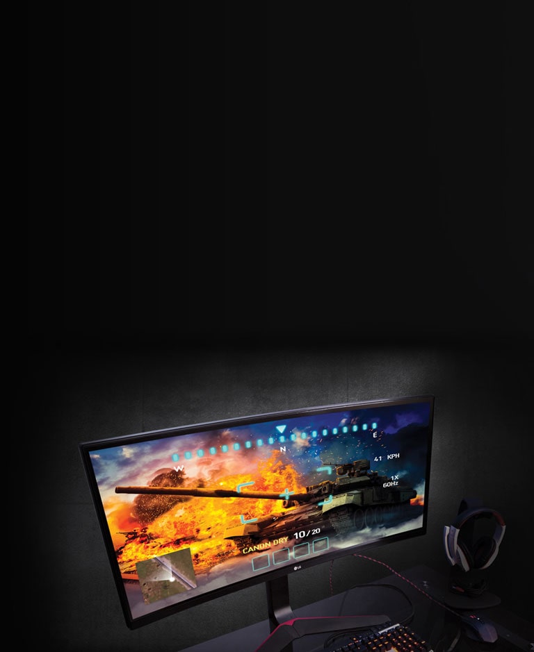 Pasaulē pirmais 144Hz IPS 21:9 UltraWide™..<br>2