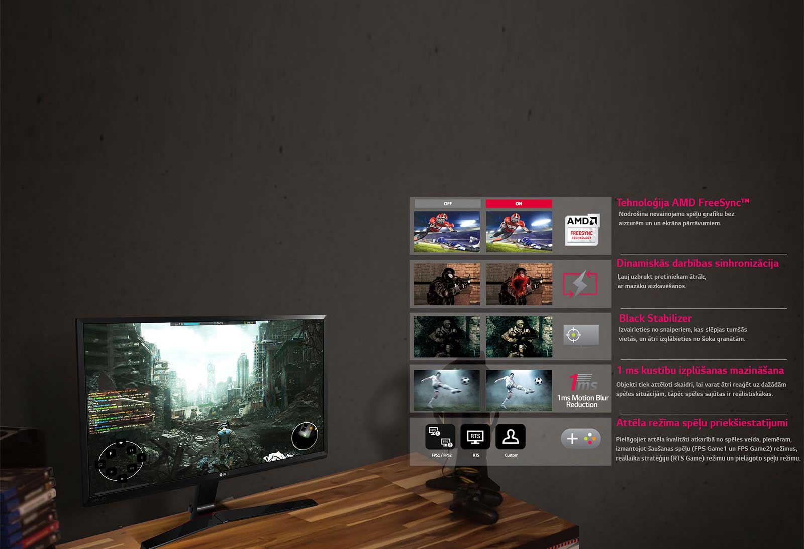 Spēļu režīms<br>1