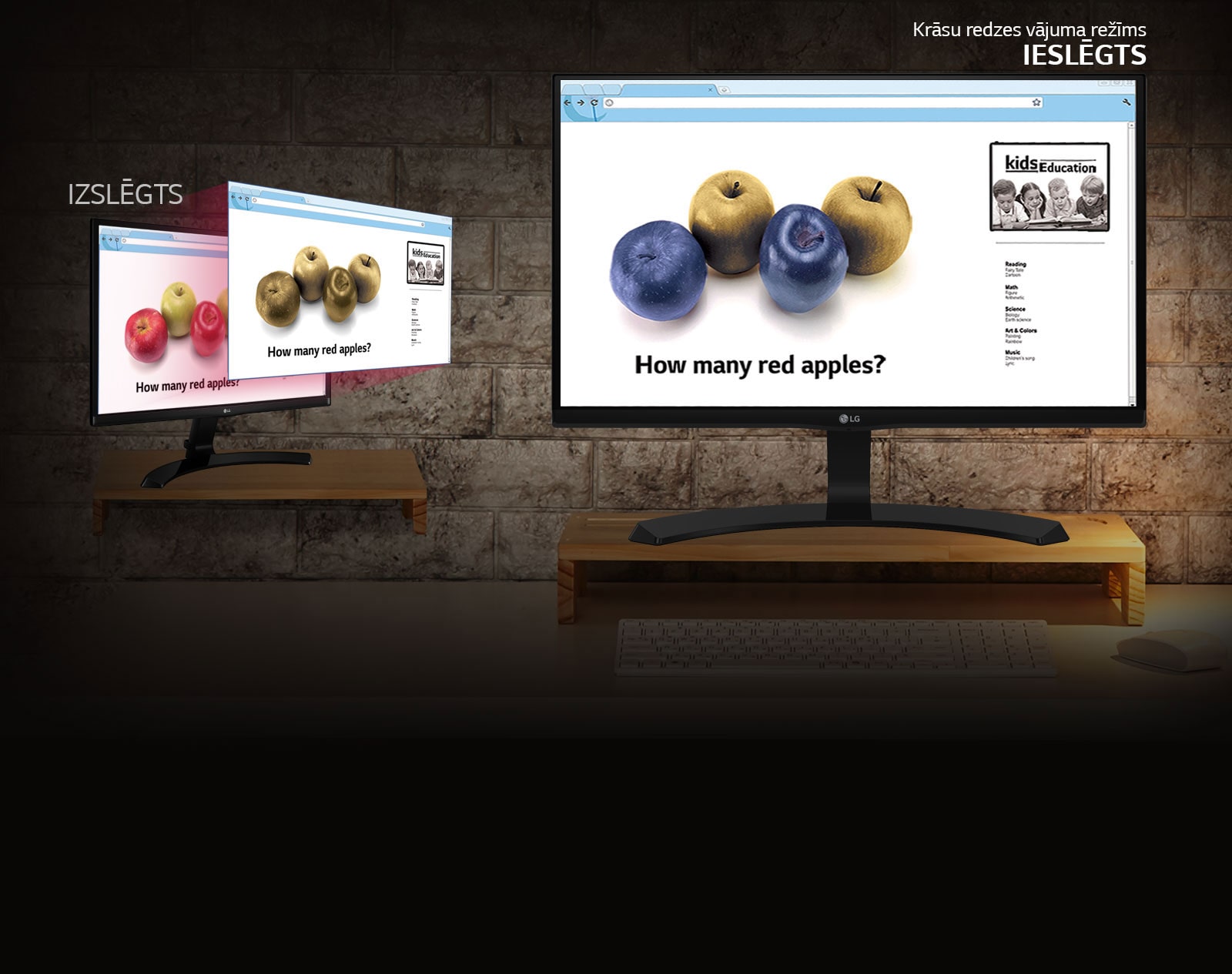 Labāka krāsu atveide krāsu redzes vājuma gadījumos1